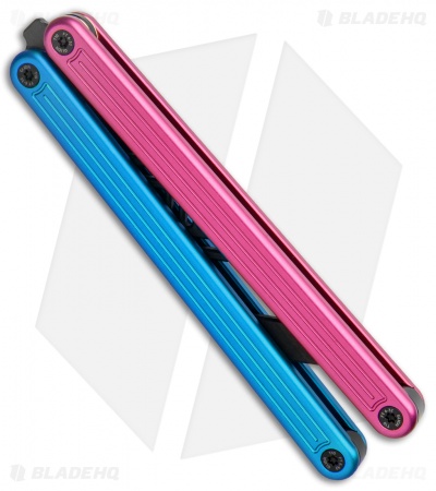 Glidr Arctic Series Butterfly Trainer Knife Cotton Candy (4.25" Black)