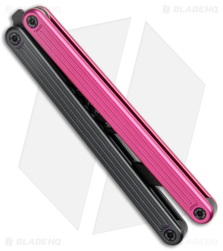 Glidr Arctic Series Butterfly Trainer Knife Dark Rose (4.25" Black)