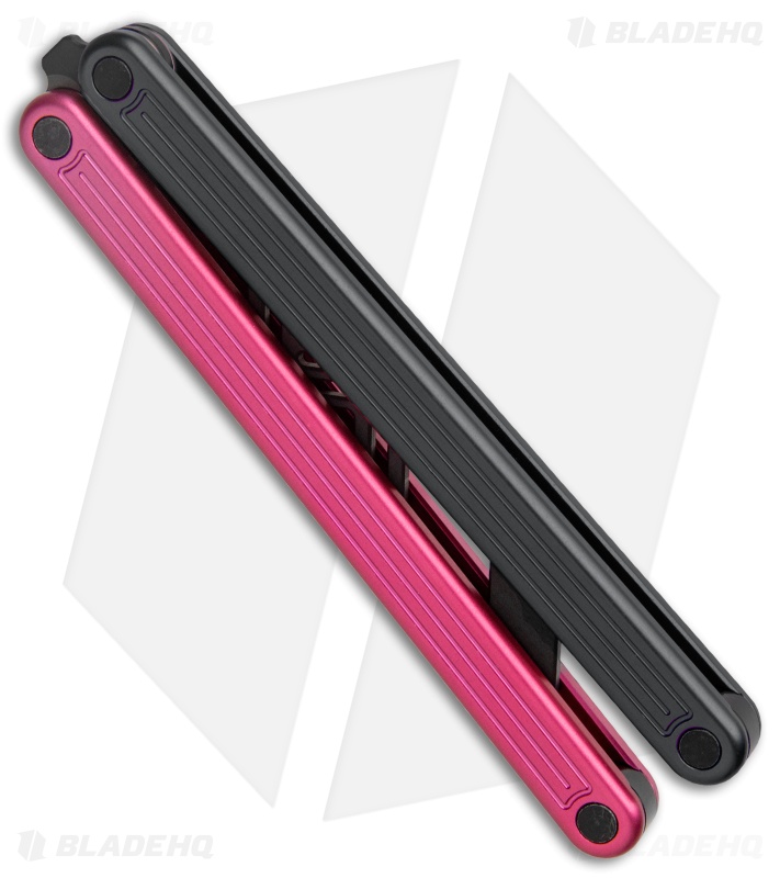 Glidr Arctic Series Butterfly Trainer Knife Dark Rose (4.25" Black)