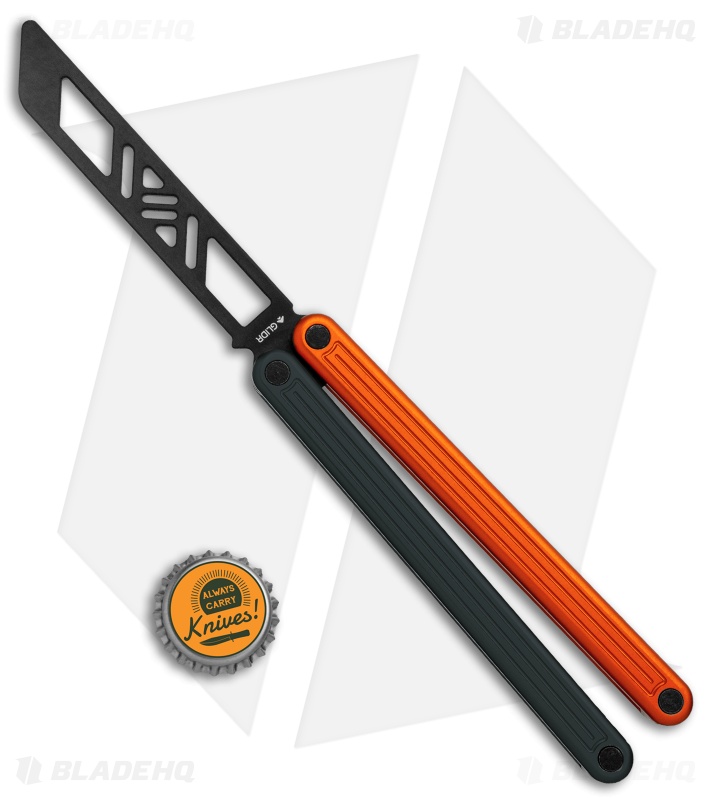 Glidr Arctic Butterfly Trainer Knife Desert Dust (4.25" Black)