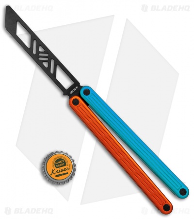 Glidr Arctic Butterfly Trainer Knife Fire & Ice (4.25" Black)