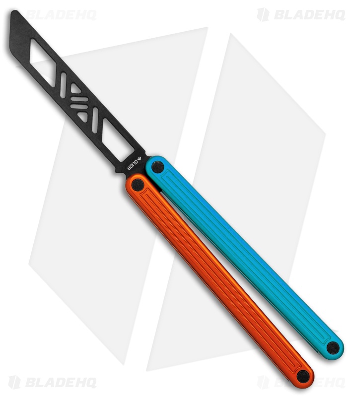 Glidr Arctic Butterfly Trainer Knife Fire & Ice (4.25" Black)