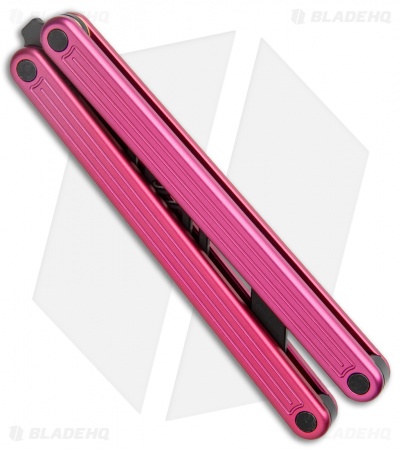 Glidr Arctic Butterfly Trainer Knife Flamingo Pink (4.25" Black)
