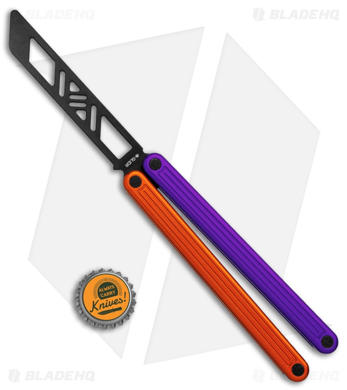 Glidr Arctic Series Butterfly Trainer Knife Jupiter (4.25" Black)