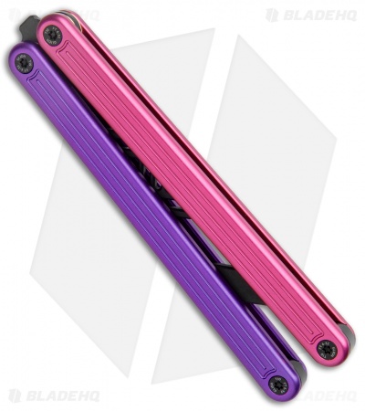 Glidr Arctic Series Butterfly Trainer Knife Milky Way (4.25" Black)