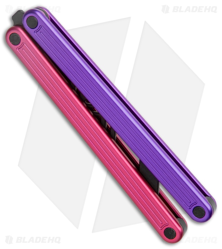 Glidr Arctic Series Butterfly Trainer Knife Milky Way (4.25" Black)