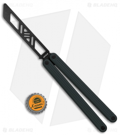Glidr Arctic Butterfly Trainer Knife Rhino Gray (4.25" Black)