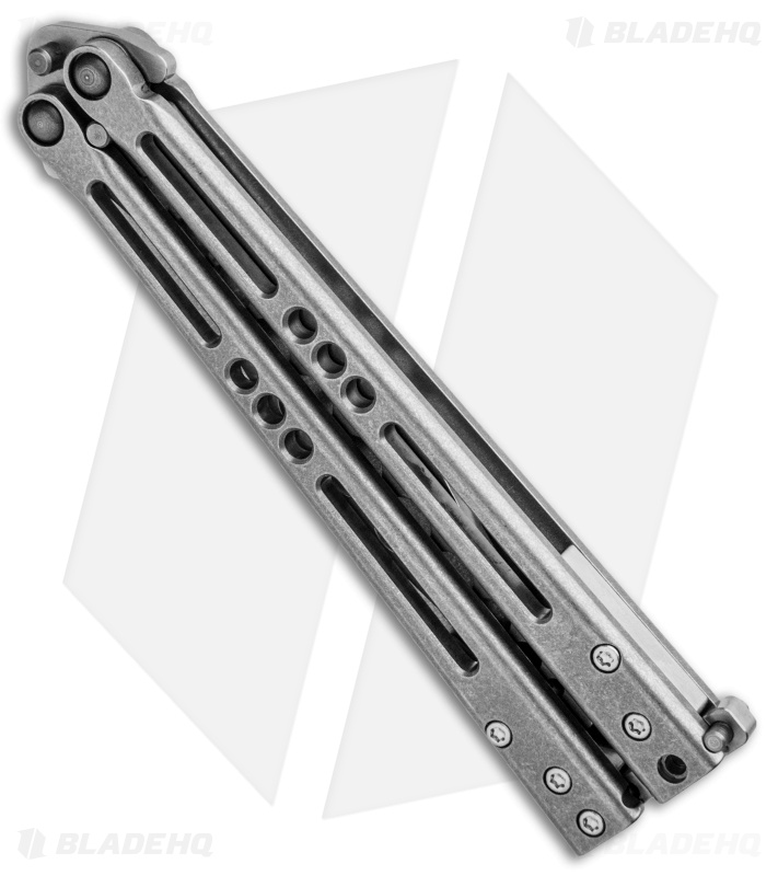 Hom Design Prodigy Trainer Mod.B Titanium Balisong Butterfly Knife
