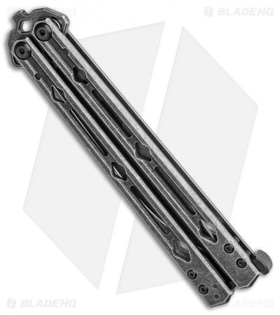 Kershaw Lucha Balisong Butterfly Knife Blackwash (4.5" Blackwash)