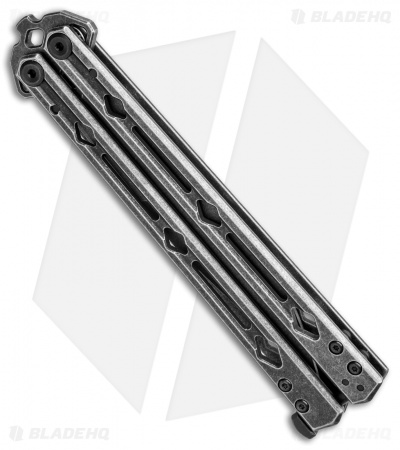 Kershaw Lucha Balisong Butterfly Knife Blackwash (4.5" Blackwash)