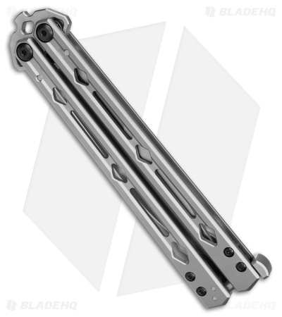 Kershaw Lucha Balisong Butterfly Knife Stainless Steel (4.5" Stonewash) 5150