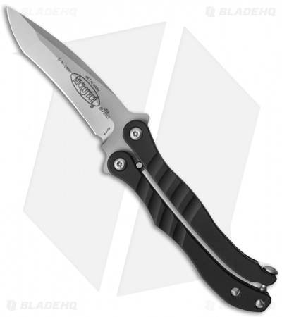 Microtech Metalmark Aluminum Balisong Butterfly Knife (3.875" Bead Blast) 170-7