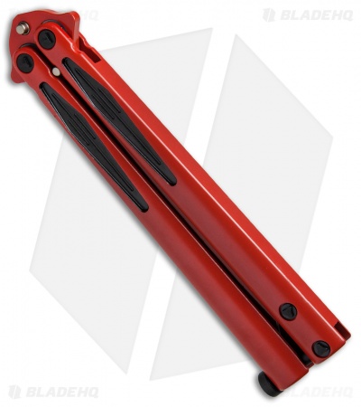 Microtech Tachyon III Balisong Butterfly Dead Pool (4.5" Red/Black) 173-1DP