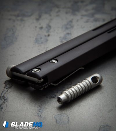 Microtech Tachyon III Balisong Butterfly Knife (4.5" Stonewash) 173-10