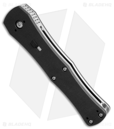 Spyderco Janich JaniSong Filipino Balisong Knife Black G-10 (3.25" Satin S30V)
