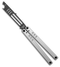 Squid Industries Mako V4.5 Bottle Opener Trainer Inked Silver (4.3" Black)