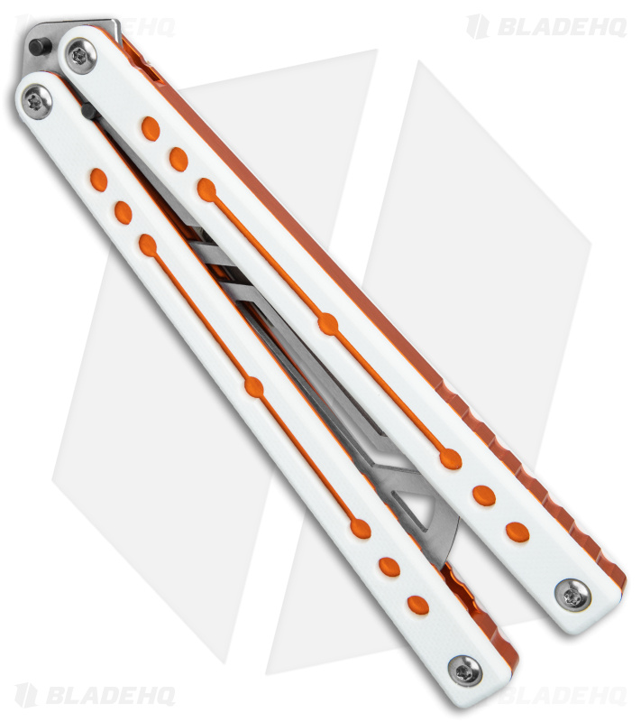 Squid Industries Nautilus Balisong Trainer V2 Blue-Blade HQ
