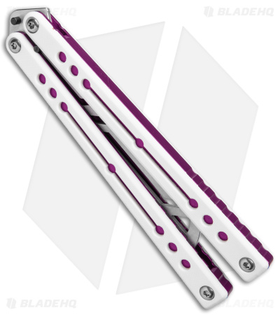 257PESET - Balisong / Butterfly Competition Set - Purple - Backwood Sports