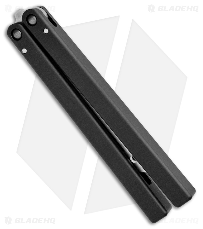 Squid Industries Triton V2 Butterfly Balisong Trainer Black