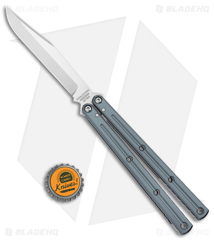 Squid Industries Krake Raken V2.5 - Balisong Tanto Knife | Mythril