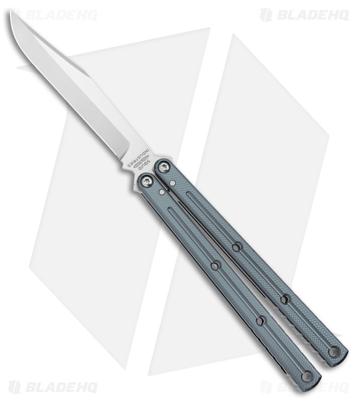 Squid Industries Krake Raken V2.5 - Balisong Tanto Knife | Mythril