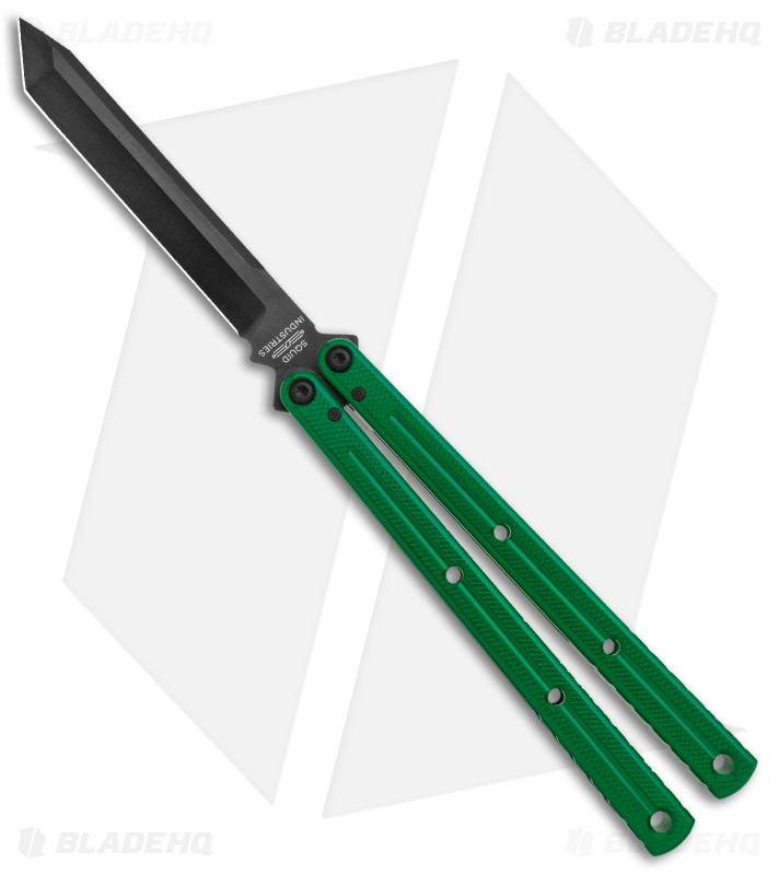 Squid Industries Krake Raken Tanto V3 Green/Black | Blade HQ