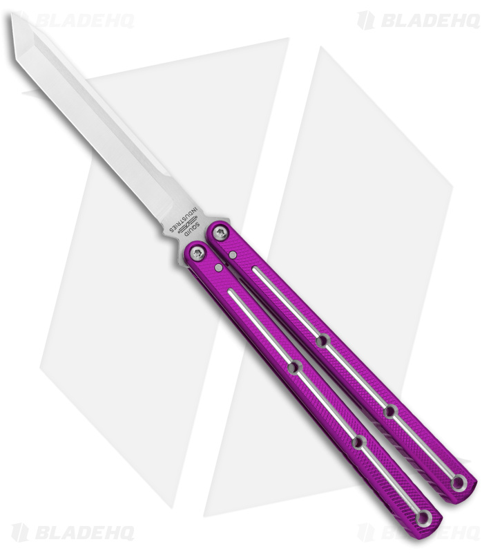 Squid Industries Krake Tanto V3 D/T Purple/Satin - Blade HQ