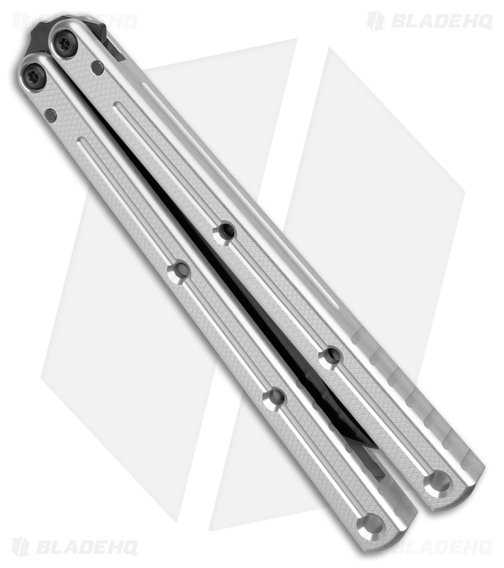 Squid Indust. Krake Raken V2.5 Bali Knife Silver - Blade HQ