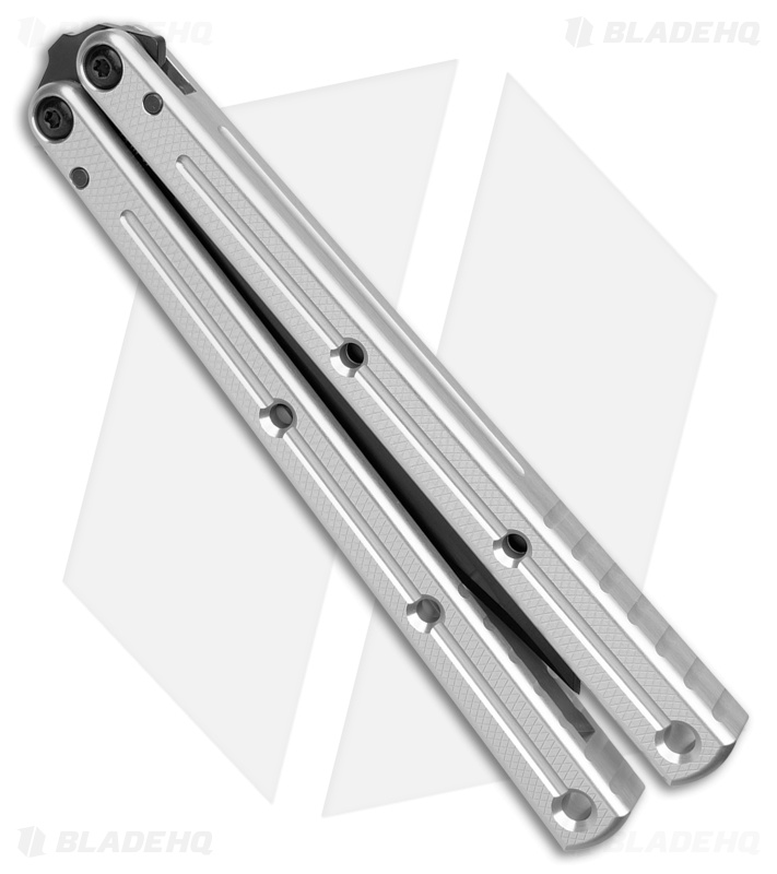 Squid Indust. Krake Raken V2.5 Bali Knife Silver - Blade HQ