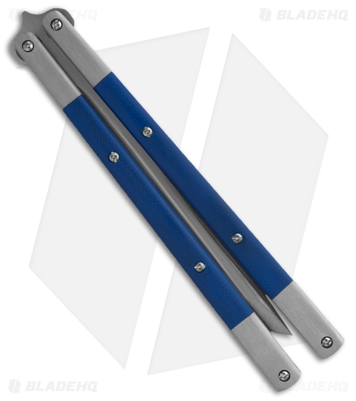 McAhron Custom Tokyo Special Tanto Balisong Butterfly Knife (5.5" Satin)