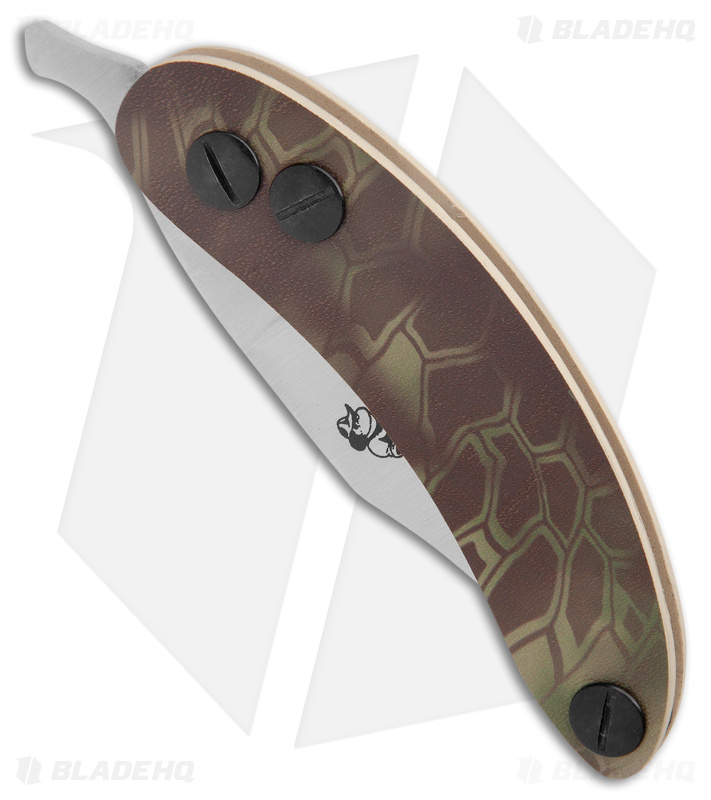 Woods Monkey By LT. Wright Banana Peel Drop Point Mandrake Kydex (2.5" Satin)