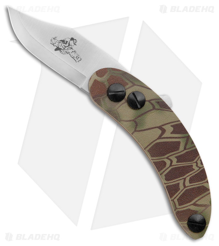 Woods Monkey By LT. Wright Banana Peel CP Kryptek Mandrake Kydex (2.5" Satin)