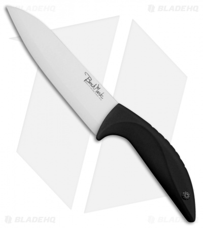 Benchmark Ceramic Chef's Knife Black Polymer (5.75" White)