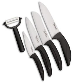 Cold Steel 59KSSET 6 Steak Knifes Kitchen Classics Whole Set with Wood Block  for sale online