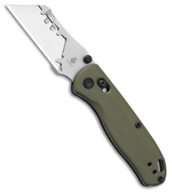 Kizer Drop Bear Utility Clutch Lock Knife Olive Green G-10 (2.7" Satin) V3619JA6