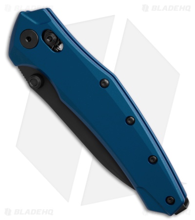 Kershaw Bareknuckle DL Crossbar Lock Knife Blue (3.5" Blue) 6777NBBLK