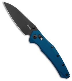 Kershaw Bareknuckle DL Crossbar Lock Knife Blue (3.5" Blue) 6777NBBLK