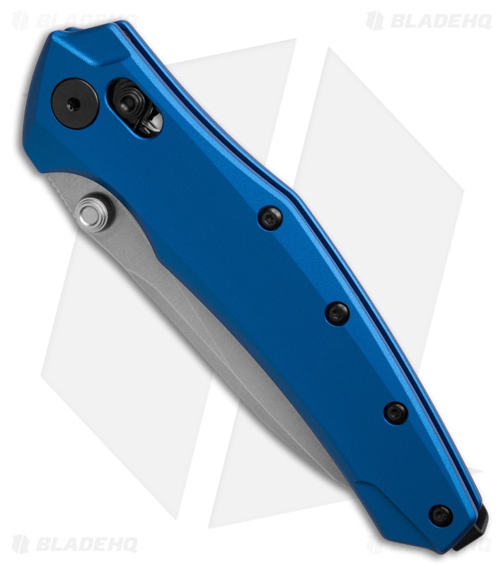 Kershaw Bareknuckle DL Crossbar Lock Knife Blue (3.5" Stonewash) 6777NBSW