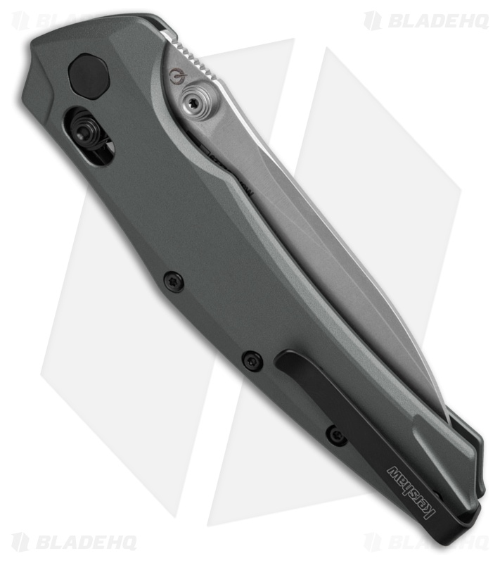 Kershaw Bareknuckle DL Crossbar Lock Knife Gray (3.5" Stonewash) 6777GRYSW