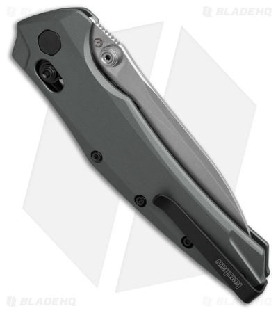 Kershaw Bareknuckle DL Crossbar Lock Knife Gray (3.5" Stonewash) 6777GRYSW