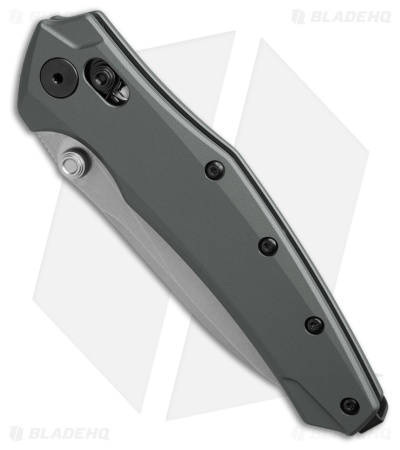Kershaw Bareknuckle DL Crossbar Lock Knife Gray (3.5" Stonewash) 6777GRYSW
