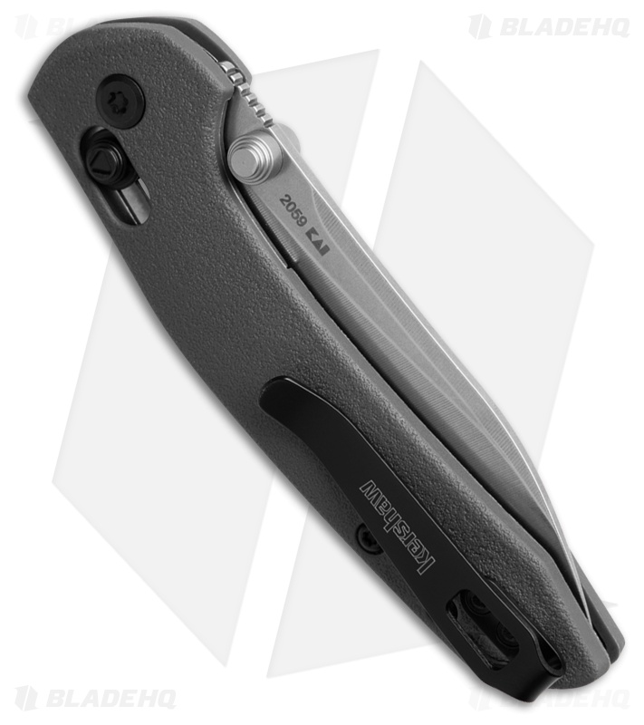 Kershaw Duster DuraLock Knife Charcoal Gray GFN (2.9" SW 8Cr13MoV)