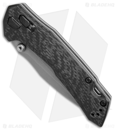 Zero Tolerance 0203CF DuraLock Knife Black Carbon Fiber (4"  Working)