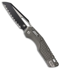 Microtech MSI Ram-Lok Knife Natural Clear Frag Aluminum (3.9" Two-Tone FS)