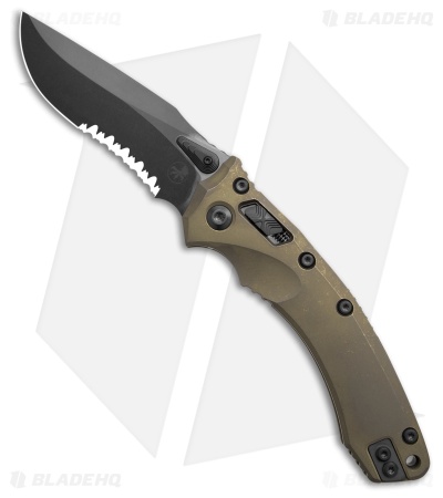 Marfione Custom Amphibian Ram-Lok  Bronze Frag Titanium + Black Accents (4" Blk