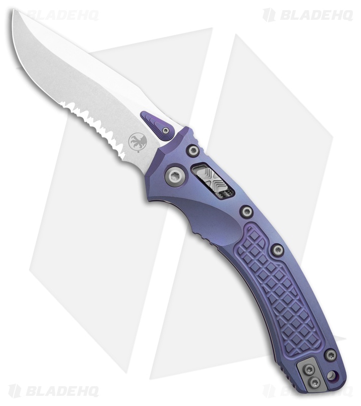 Marfione Custom Amphibian Ram-Lok Purple Frag Ti + Purple Accents (4" Serr)