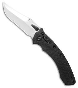 Marfione Custom Amphibian Ram-Lok Black Carbon Fiber + DLC Accents  (4" Mirror)