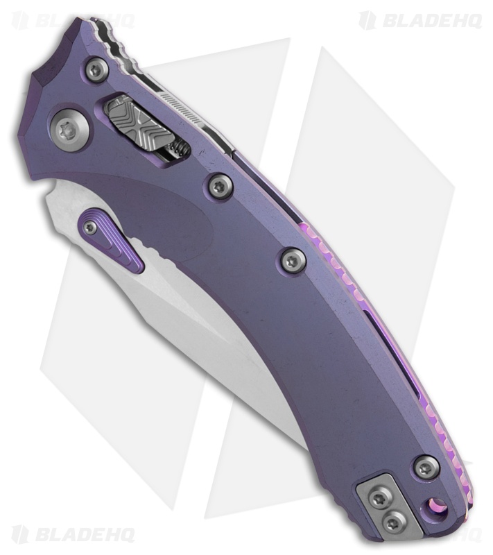 Marfione Custom Amphibian Ram-Lok Purple Titanium + Purple Accents  (4" SW)