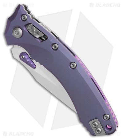 Marfione Custom Amphibian Ram-Lok Purple Titanium + Purple Accents  (4" SW)