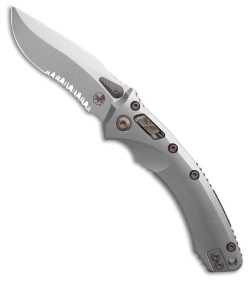 Marfione Custom Amphibian Ram-Lok SW Titanium + Bronze Accents  (4" Serr SW)